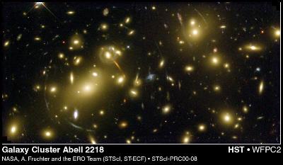 Galaxienhaufen Abell 2218