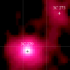 Quasare 3C273 und 3C279