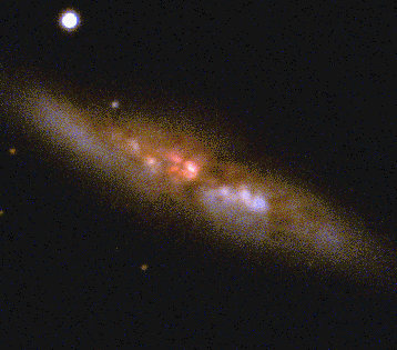 Irreguläre Galaxie M 82